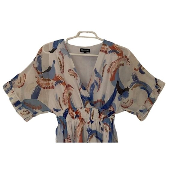 MEETRENDI, Dress with printed design, short sleeves, polyester for women, size S - Picture 3 of 7